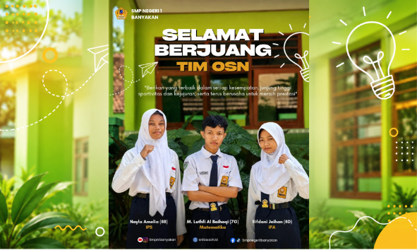 Tim OSN SMP Negeri 1 Banyakan Siap Berjuang dalam Olimpiade Sains Nasional